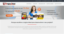 Desktop Screenshot of logicaideal.com.br